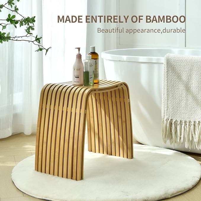 Bamboo dining stools and chairs - durable and beautifully designed for dining rooms, living rooms, bedrooms and bathrooms