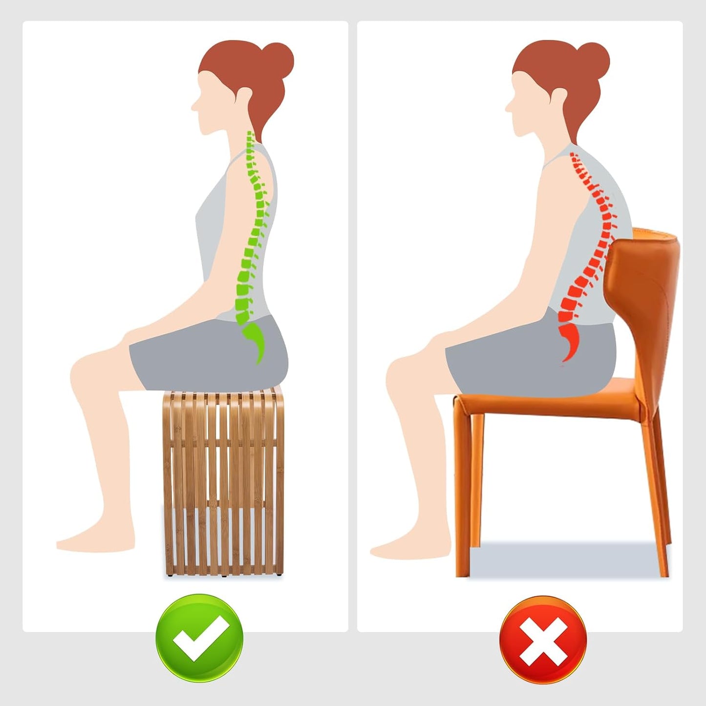 Bamboo dining stools and chairs - durable and beautifully designed for dining rooms, living rooms, bedrooms and bathrooms