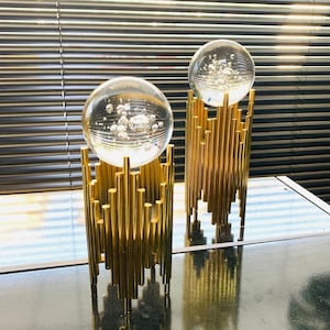 Gold Metal Decorative, Modern Luxury Decor