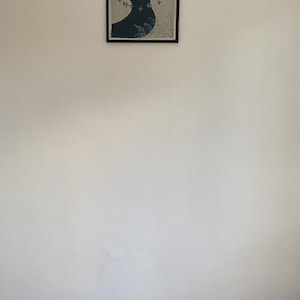 Decorative painting inspired by Japanese art