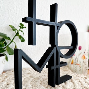 HOME Line Art Decoration,