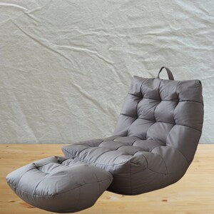 Recliner sofa, faux leather fabric chair that can be slept in Suitable for Bedroom, Living Room