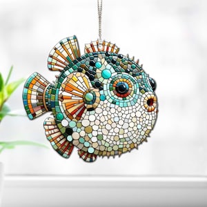 Fish Lovers Gift, funny pufferfish