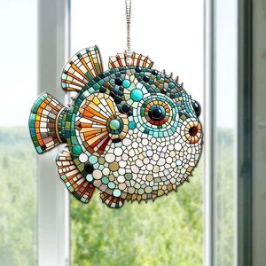 Fish Lovers Gift, funny pufferfish