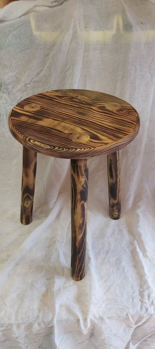 large wooden Stools