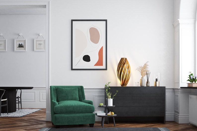 Floor lamp from gum tree (amber) wood 20", 24" & 28" inch. Standing lamp for passive lighting in living room