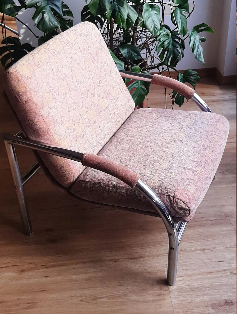 Vintage Lounge Chair / Model Pag /Stol Kamnik /Ex Yugoslavia / Bauhaus Style / Mid-Century Modern / Modern Home / 1970's