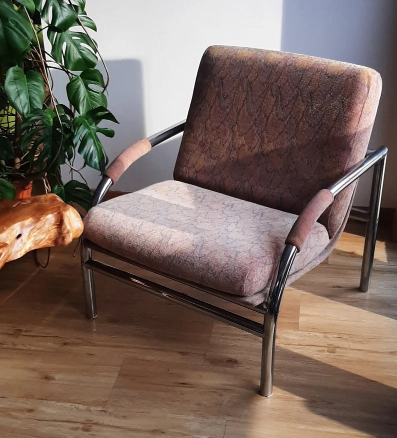 Vintage Lounge Chair / Model Pag /Stol Kamnik /Ex Yugoslavia / Bauhaus Style / Mid-Century Modern / Modern Home / 1970's