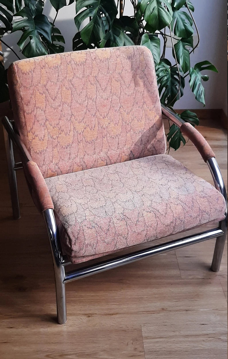 Vintage Lounge Chair / Model Pag /Stol Kamnik /Ex Yugoslavia / Bauhaus Style / Mid-Century Modern / Modern Home / 1970's