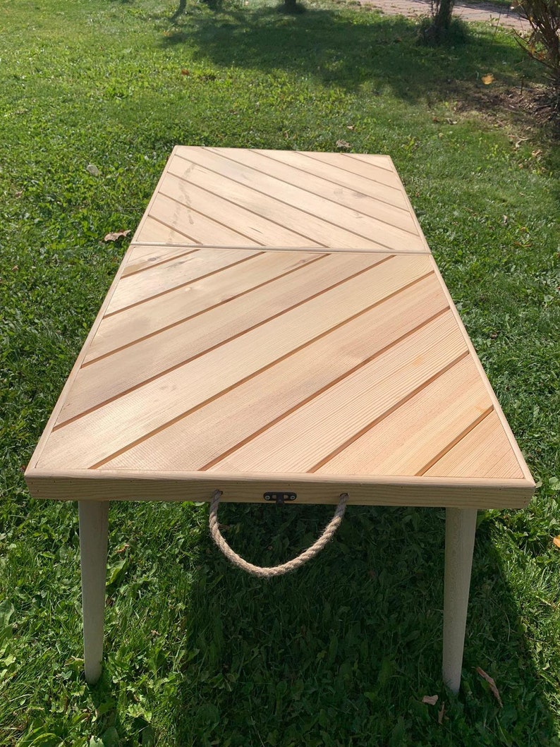 44*22 inc, picnic table, boho table, car picnic table, folding table,handmade furniture,low seat table, table, wood table, boho picnic table