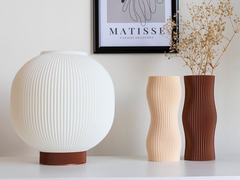 Modern Table Lamp, Bedside Lamp for Aesthetic Home Decor, Christmas Gift as a Pumpkin Lamp - Pepon