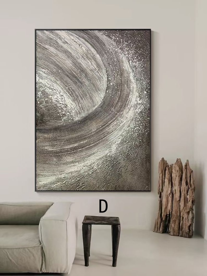 blue Original Hand Painted Extra Large Abstract Painting Art Abstract Contemporary Painting Canvas Wall Art Room Texture Painting NO FRAMED