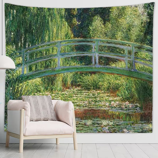 Bridge Oil Painting Tapestry