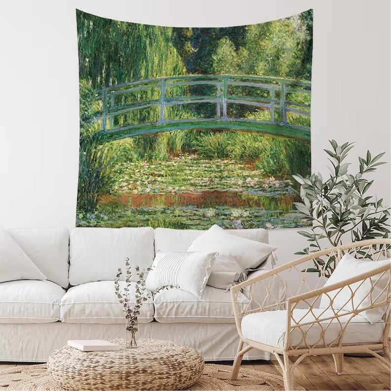 Bridge Oil Painting Tapestry