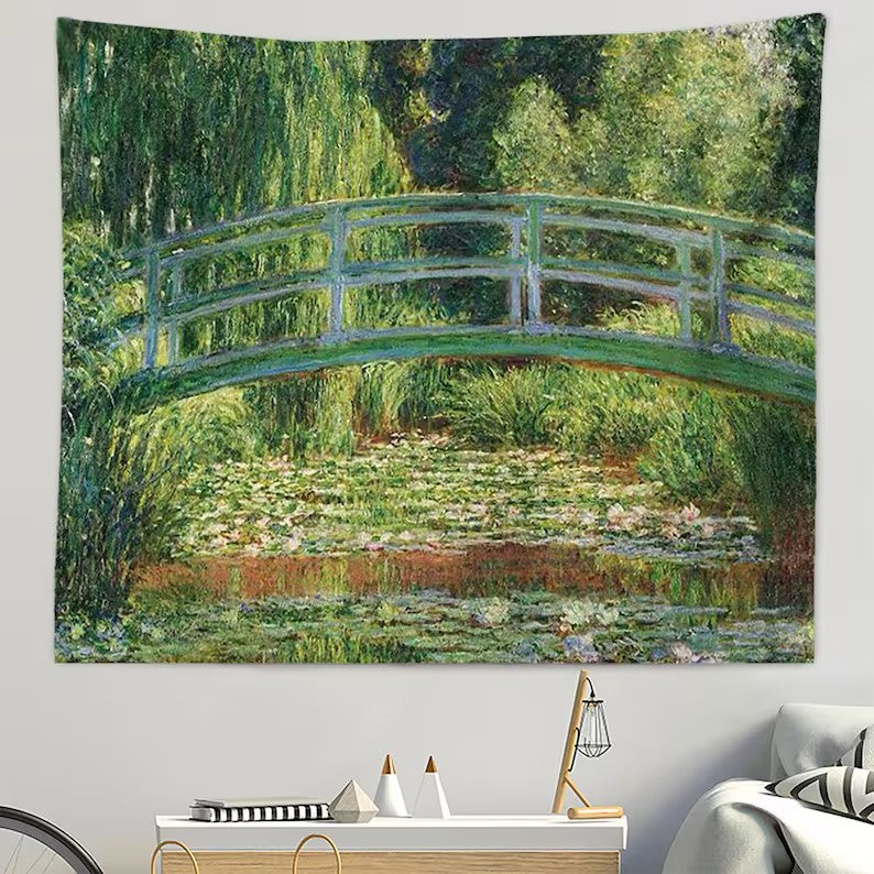 Bridge Oil Painting Tapestry