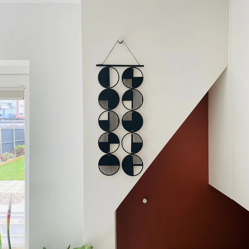 Black Stripe Wall hanging