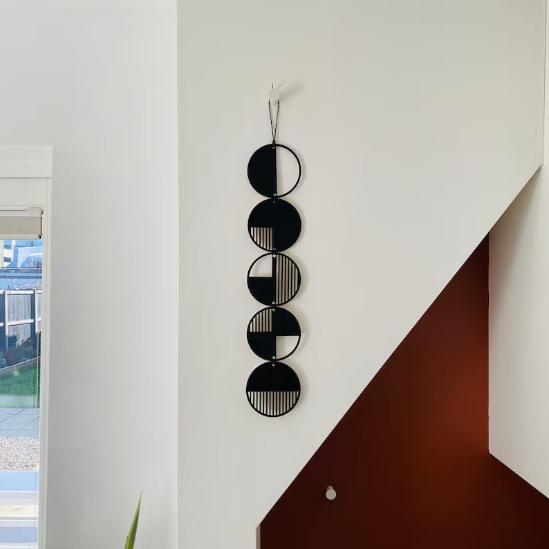 Black Stripe Wall hanging