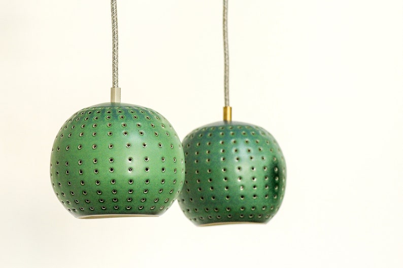 matching pendent lamp, matching ceramic pendent lamp, lighting, handmade,