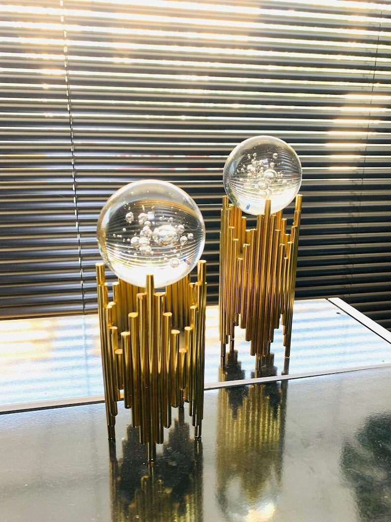 Gold Metal Decorative, Modern Luxury Decor