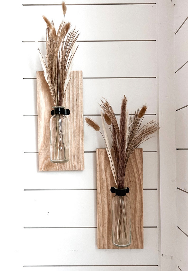 Rustic Wood Farmhouse Sconces, Wood Wall Sconces