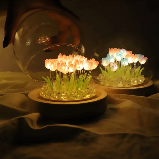 Custom Tulip Flower Night Light
