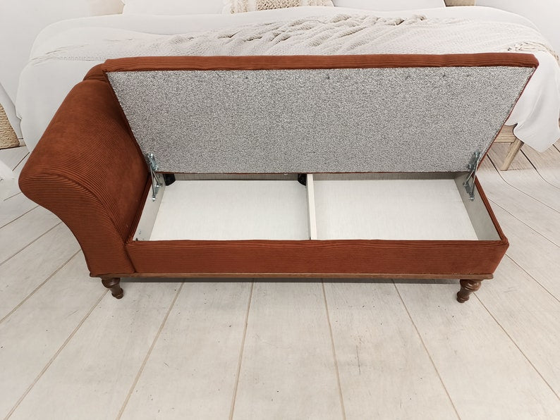 Chaise lounge sofa, Upholstered sofa, Single sofa, Living room sofa, Sofa with storage, Handmade loveseat, Lounging sofa, Relaxing sofa