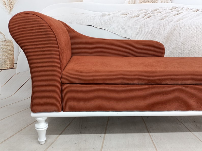 Chaise lounge sofa, Upholstered sofa, Single sofa, Living room sofa, Sofa with storage, Handmade loveseat, Lounging sofa, Relaxing sofa