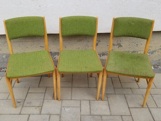 Danish Style Dinning Chairs , Vintage, 1970's
