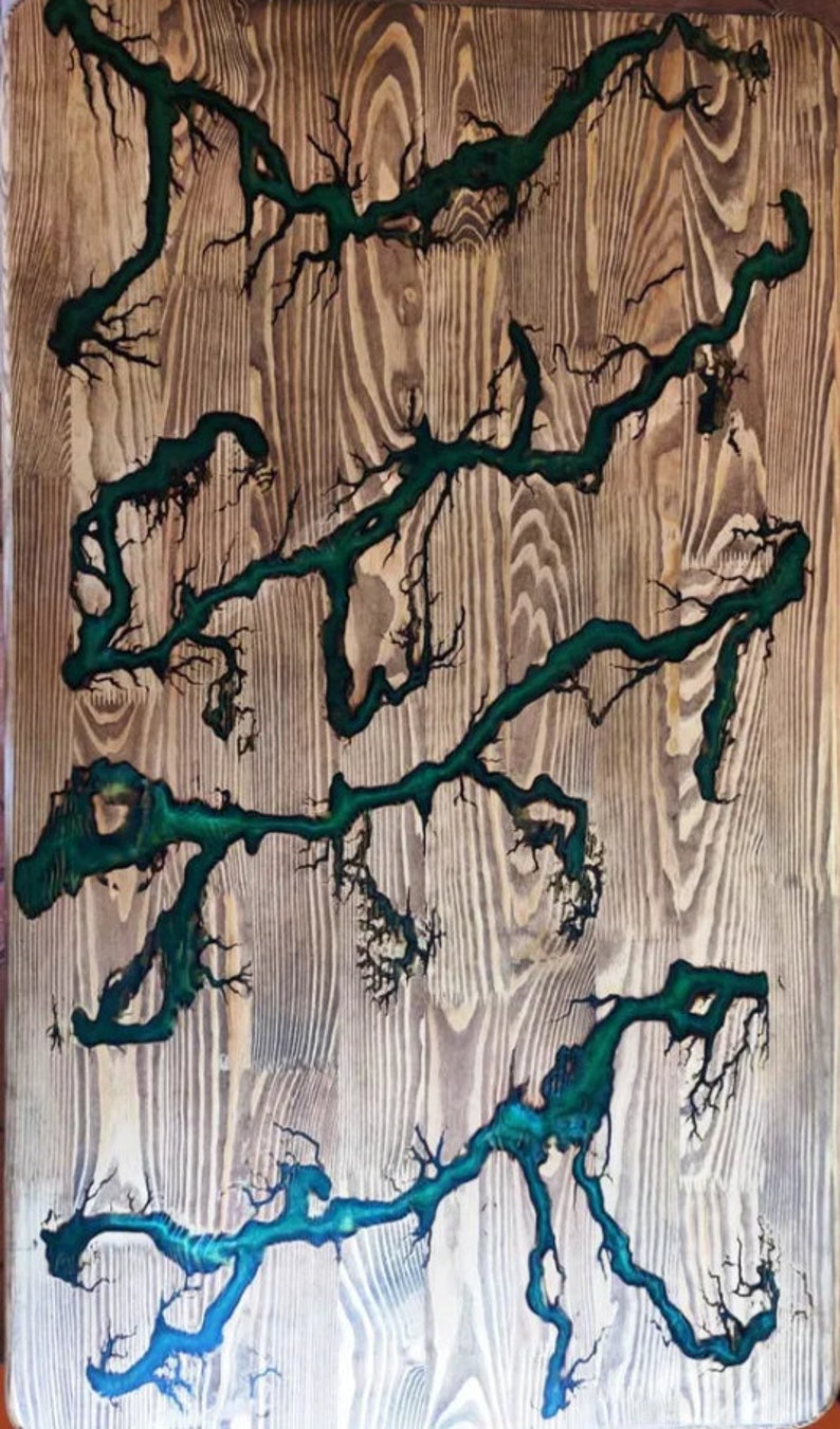 Lightning epoxy resin table 2