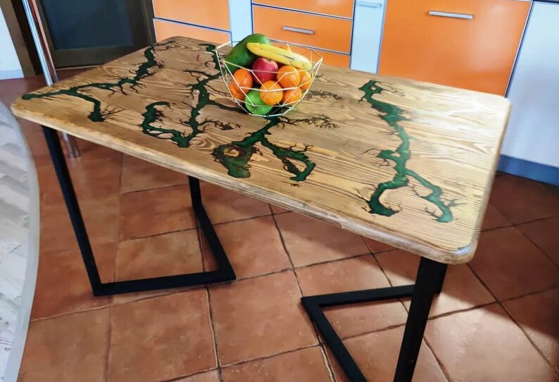 Lightning epoxy resin table 2