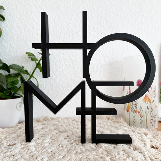 HOME Line Art Decoration,