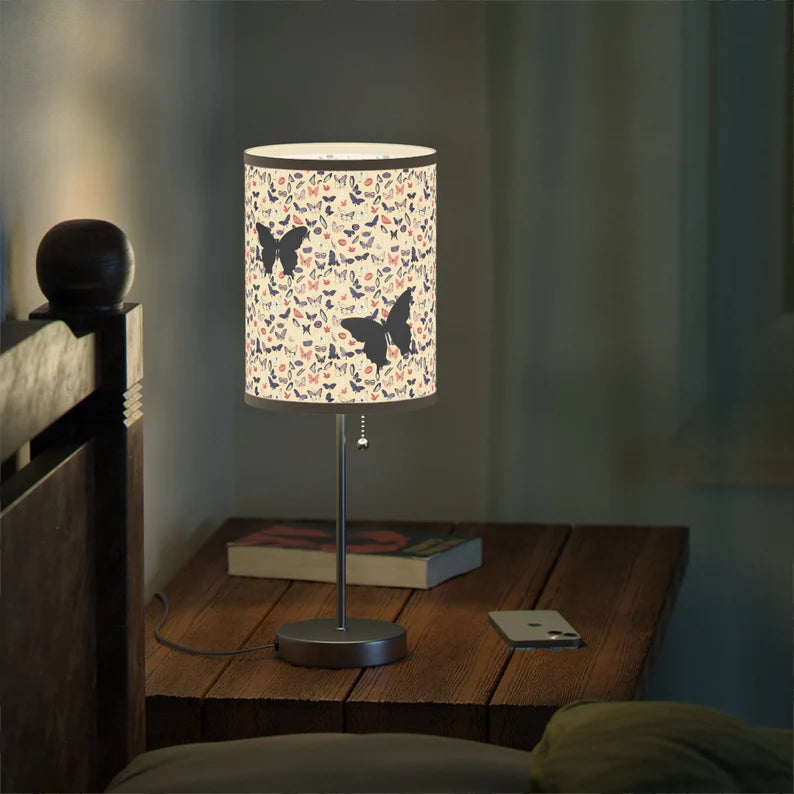 Butterfly Lamp on a Stand