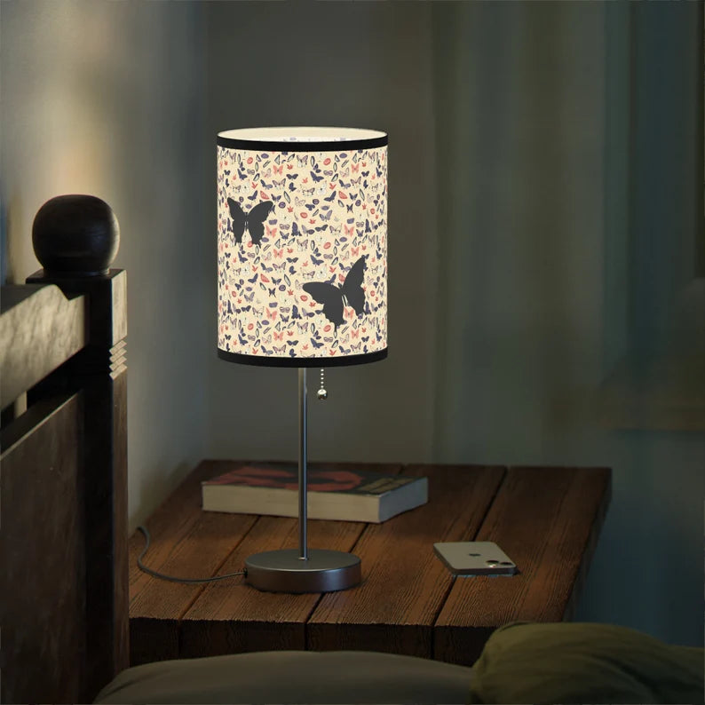 Butterfly Lamp on a Stand