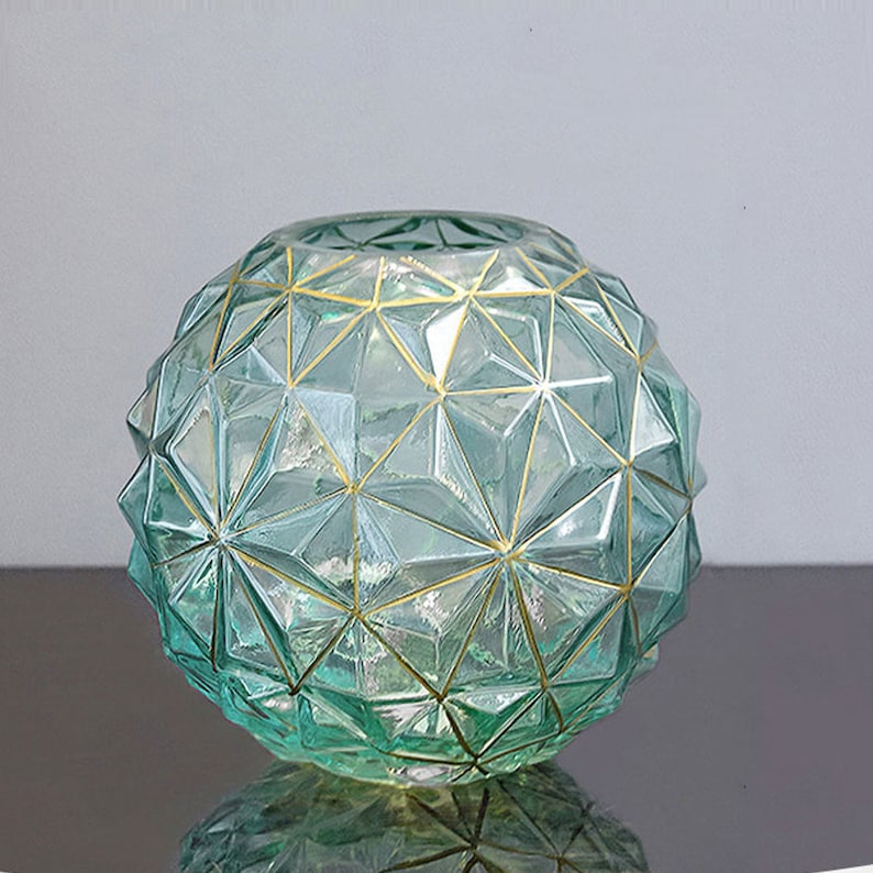 Light luxury crystal glass vase