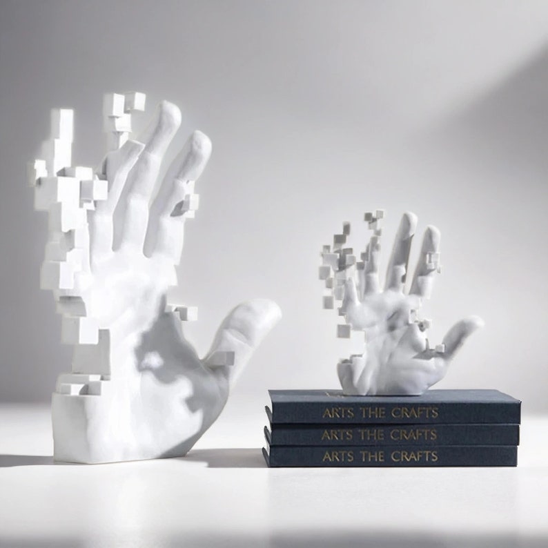 Hand Sculpture, Modern Pop Art Decor