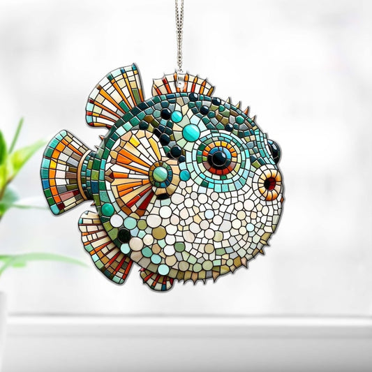Fish Lovers Gift, funny pufferfish