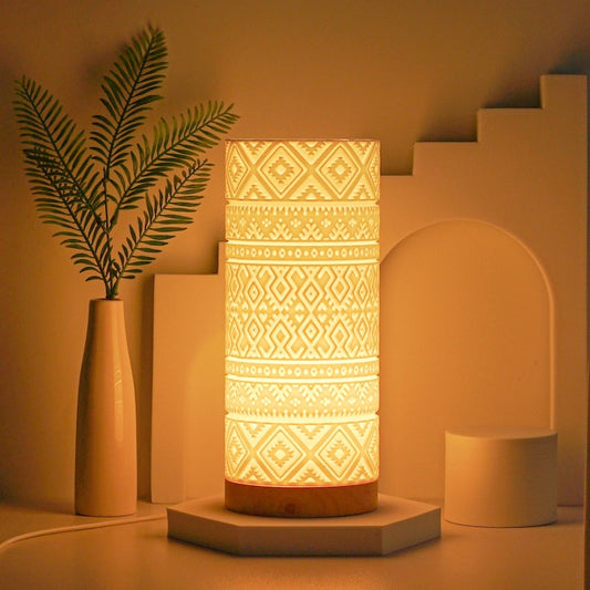 Boho Mediterranean Table Lamp