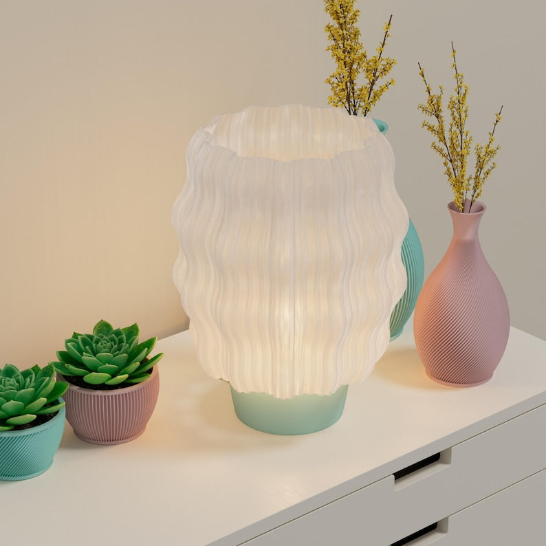 Modern Table Lamp, Bedside Mood Lighting for Bedroom