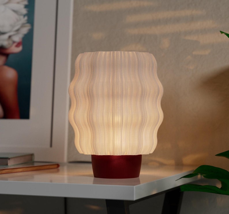 Modern Table Lamp, Bedside Mood Lighting for Bedroom