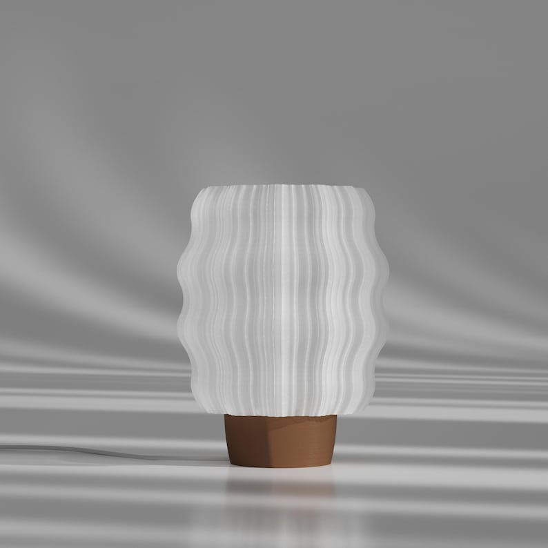 Modern Table Lamp, Bedside Mood Lighting for Bedroom